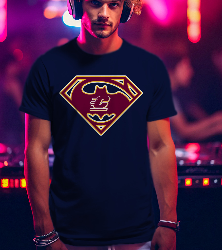Central Michigan Chippewas Super Bat T-Shirt