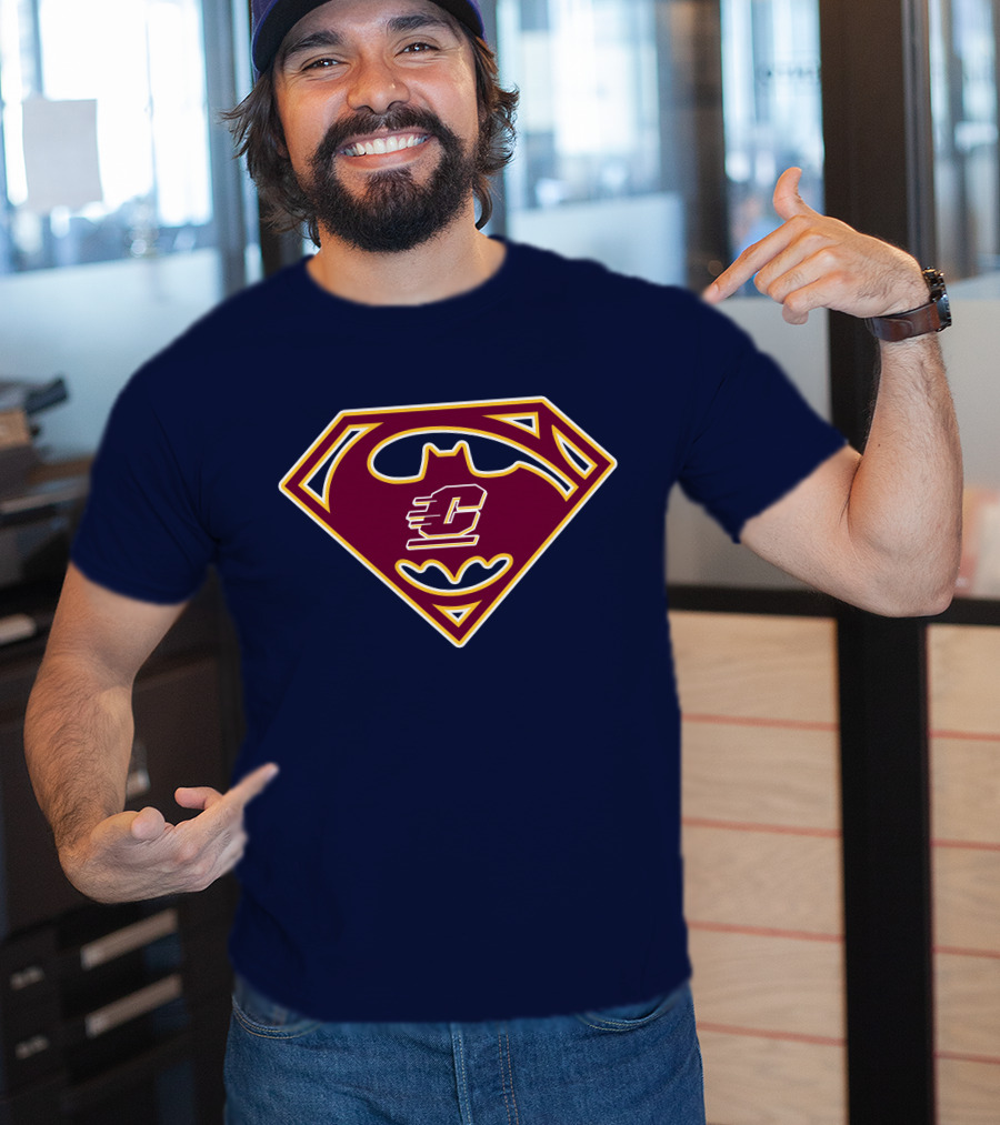 Central Michigan Chippewas Super Bat T-Shirt