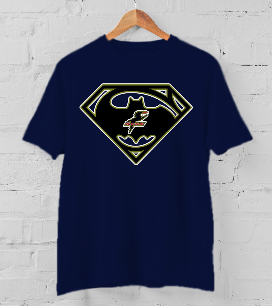 Dallas Burn Superman Batman Logo Fusion T-Shirt