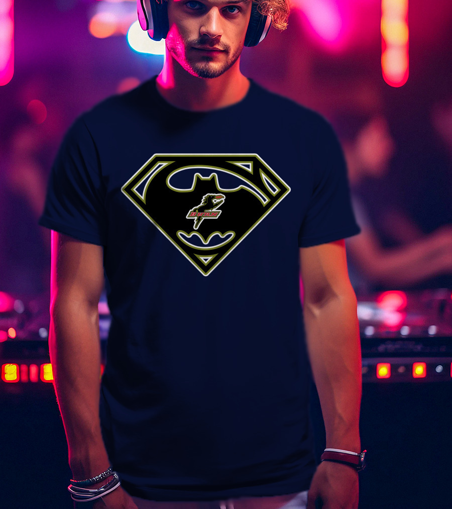 Dallas Burn Superman Batman Logo Fusion T-Shirt