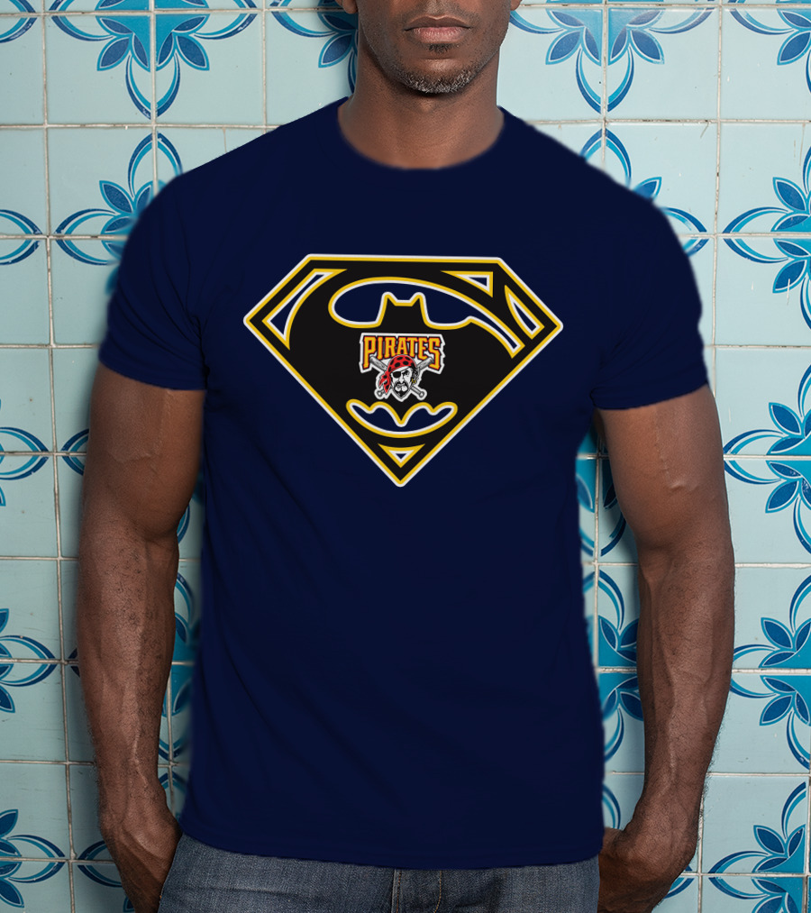 Pittsburgh Pirates Superhero Bat T-Shirt