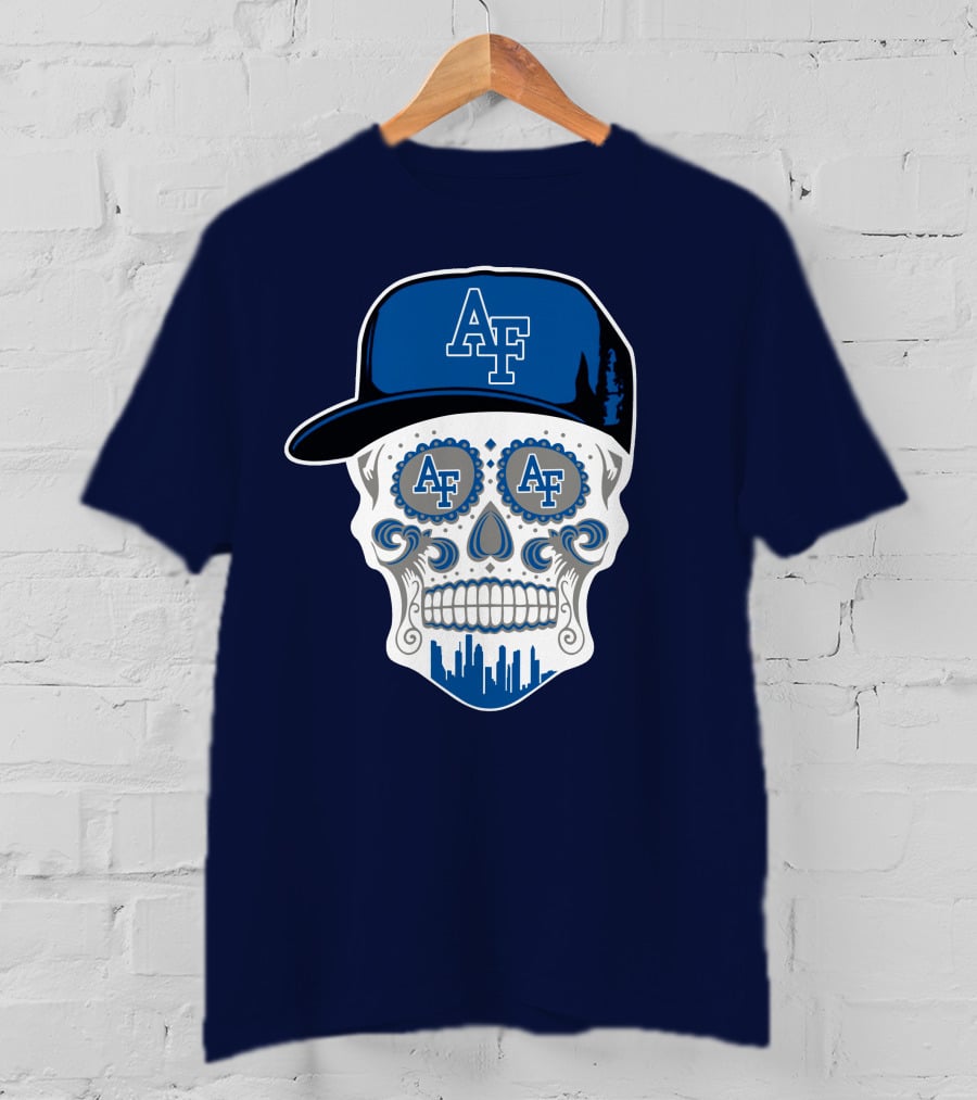 Af Air Force Falcons Skull T-Shirt