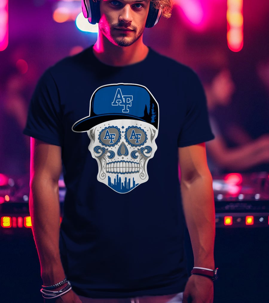 Af Air Force Falcons Skull T-Shirt