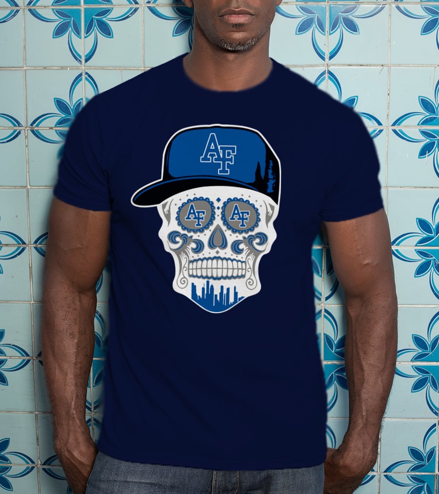 Af Air Force Falcons Skull T-Shirt