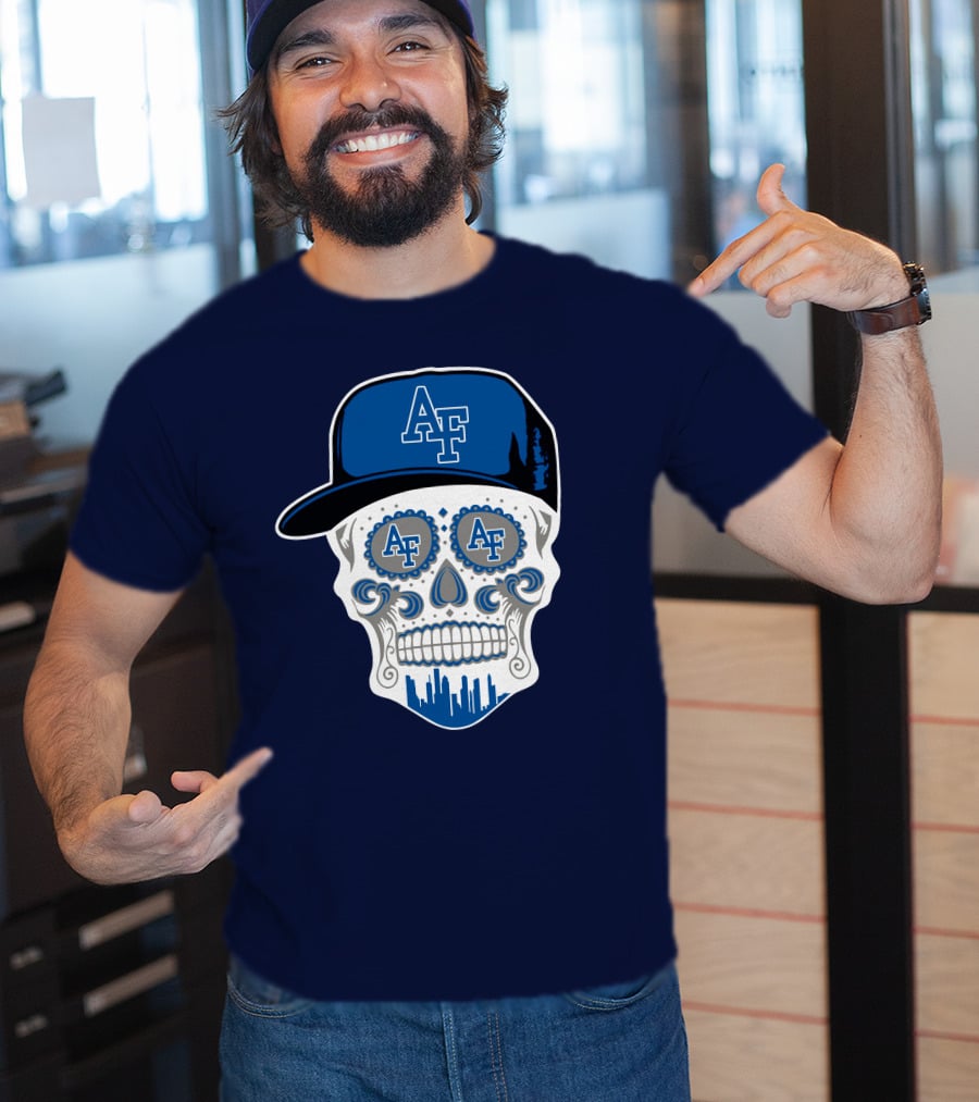 Af Air Force Falcons Skull T-Shirt