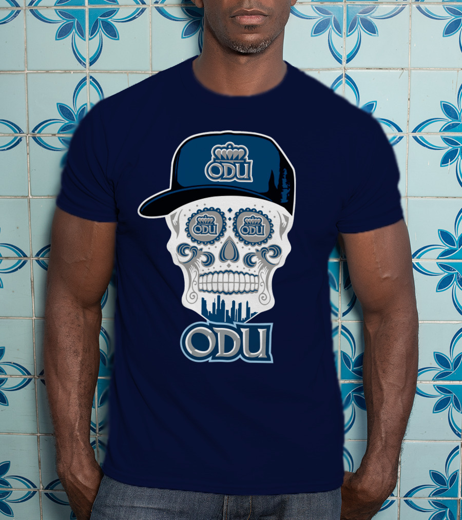 Odu Sugar Skull Monarchs Hat T-Shirt