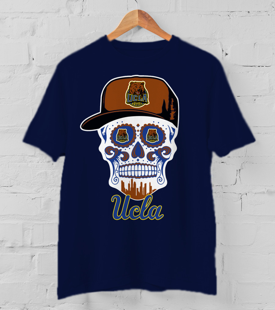 Ucla Bruins Skull With Cap T-Shirt