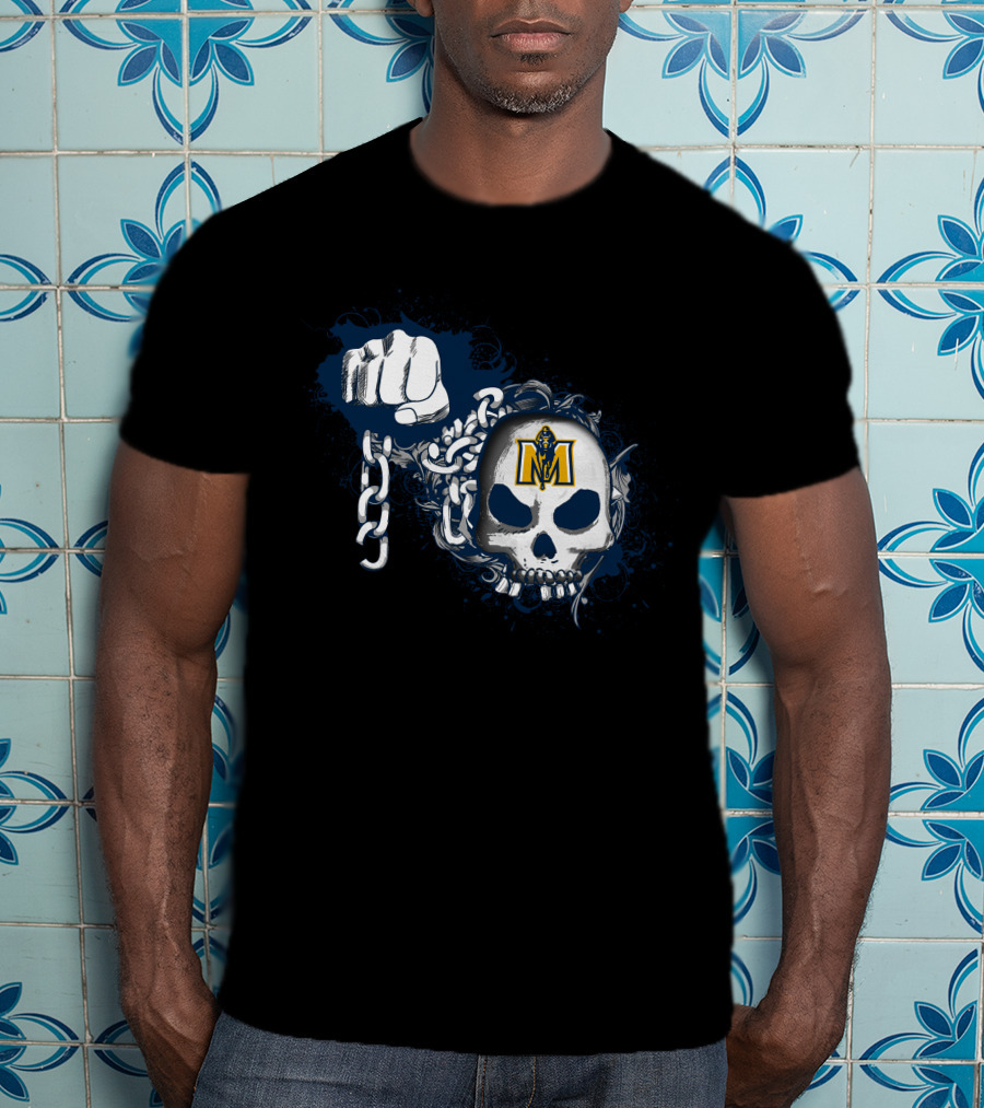 Murray State Racers Skull And Chains M T-Shirt