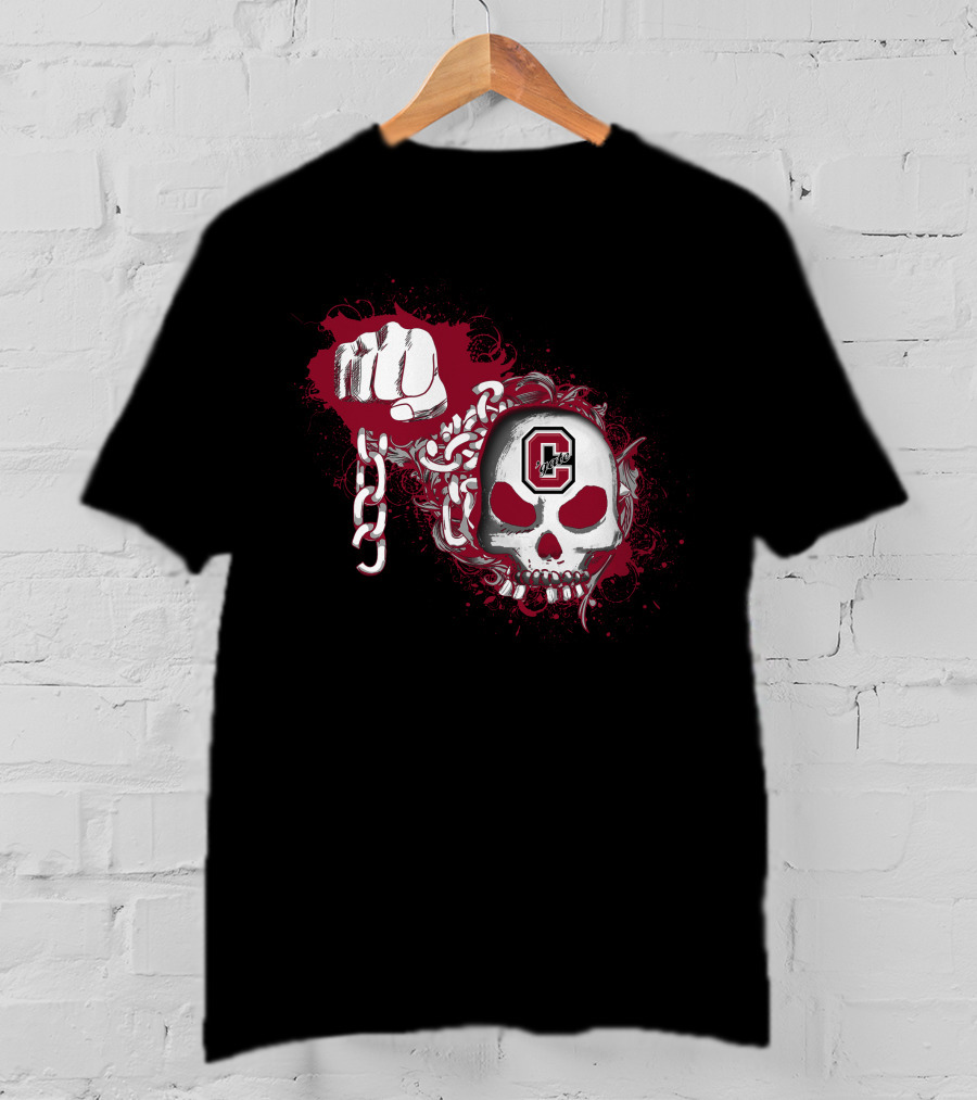 Colgate Raiders Skull And Chains T-Shirt
