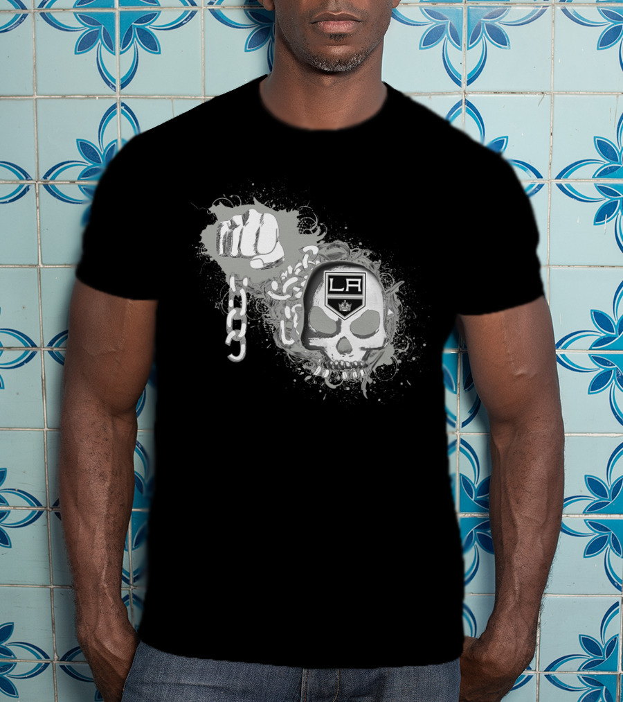 Los Angeles Kings La Skull And Chain T-Shirt