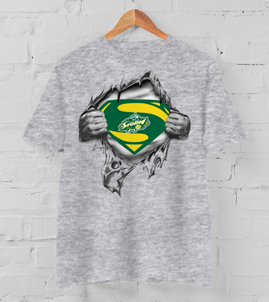Seattle Storm Superman Logo Reveal 402 T-Shirt