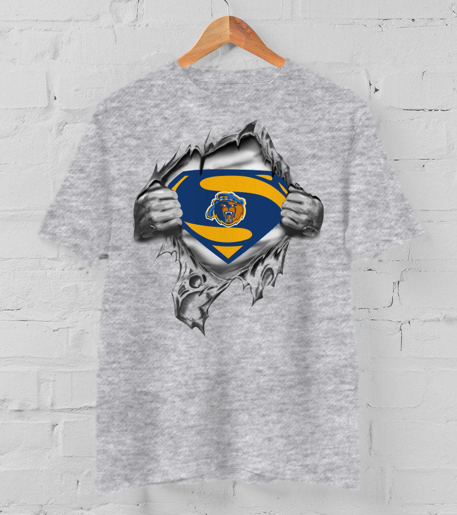 Uc Riverside Highlanders Superman Logo Bear T-Shirt