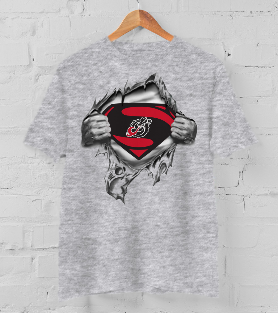 Moorhead State Dragons Superman Emblem T-Shirt