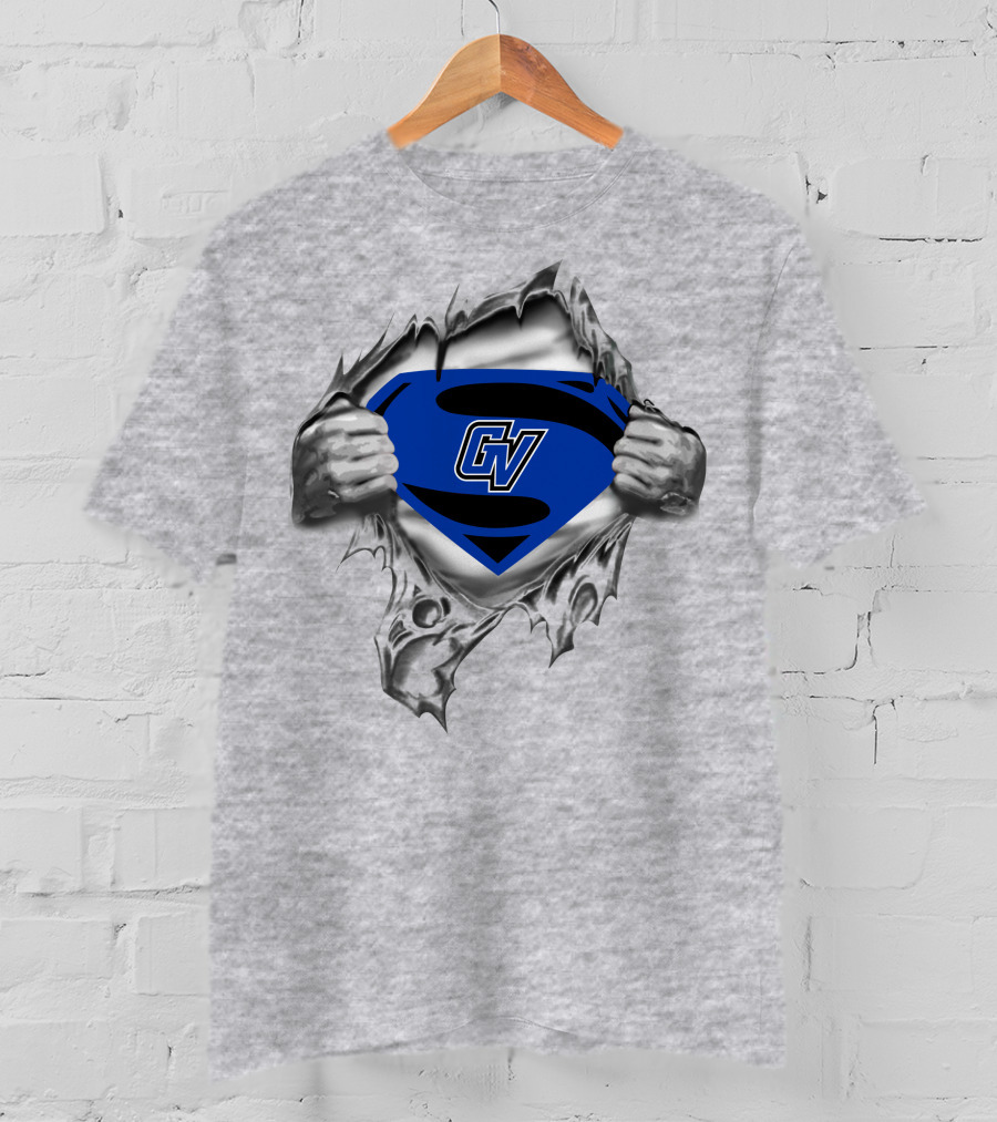 Grand Valley State Lakers Gv Superman T-Shirt