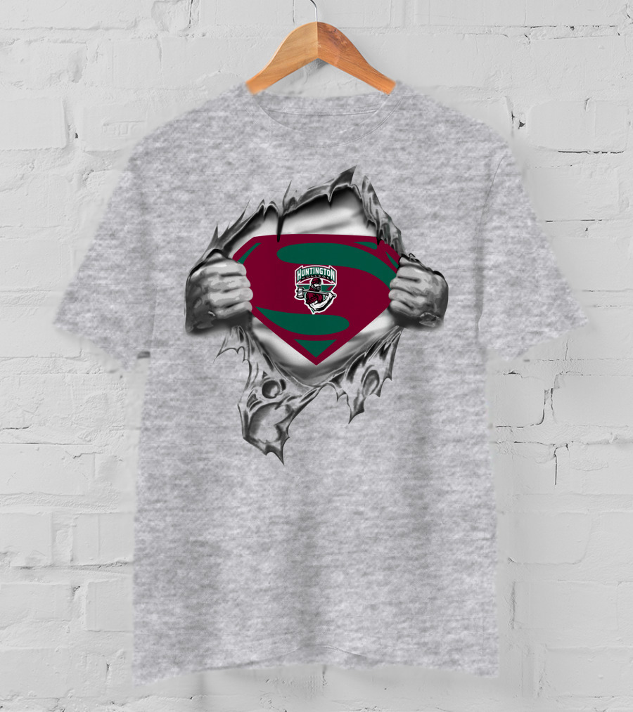 Huntington Foresters Superman Logo 241 T-Shirt