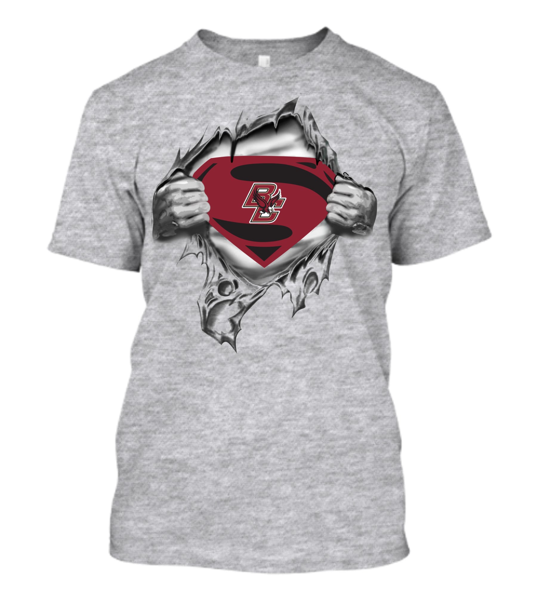 Boston College Eagles Bc Superman T-Shirt