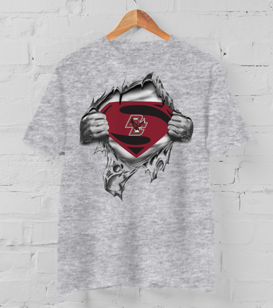 Boston College Eagles Bc Superman T-Shirt