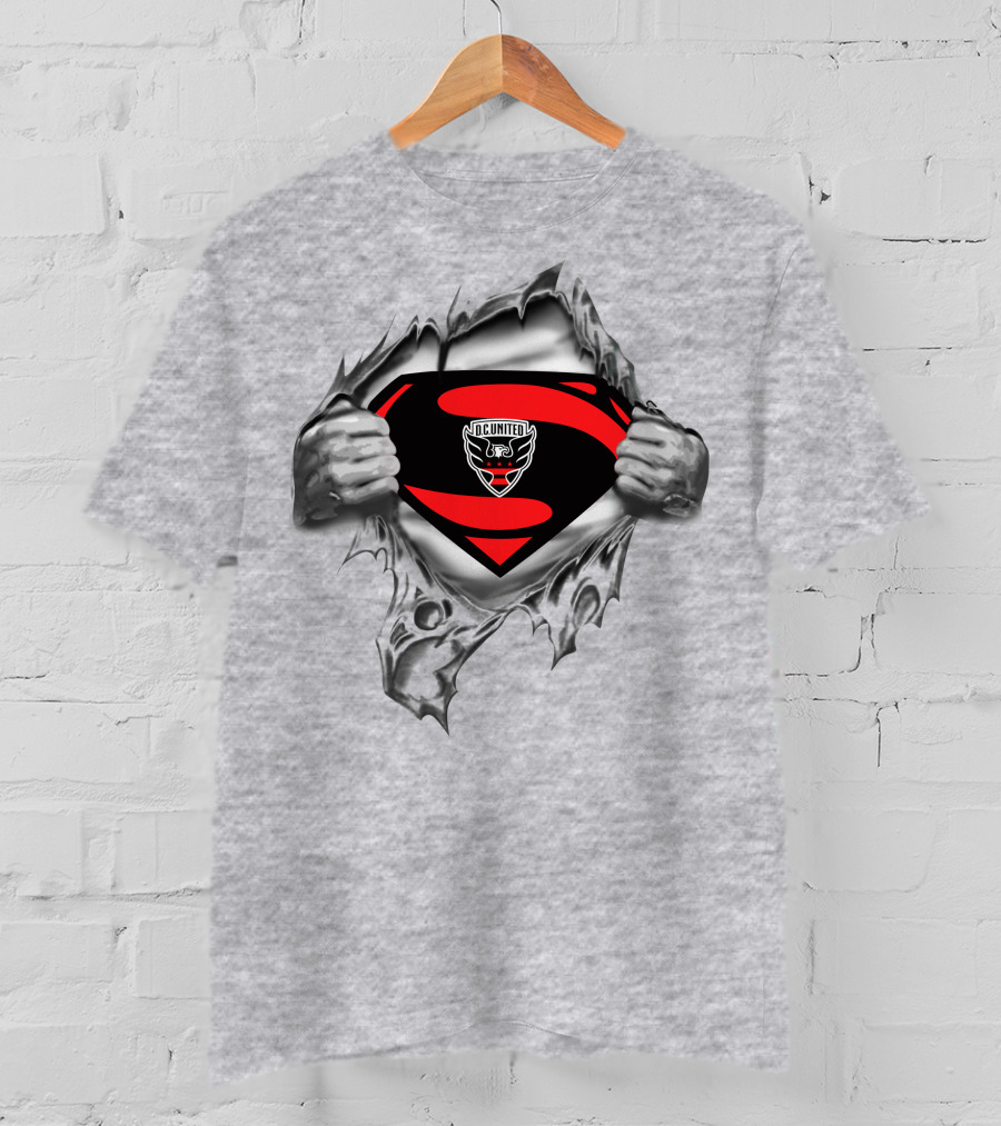 Dc United Superman Shield T-Shirt