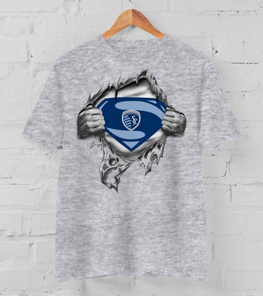 Superman Sporting Kansas City T-Shirt
