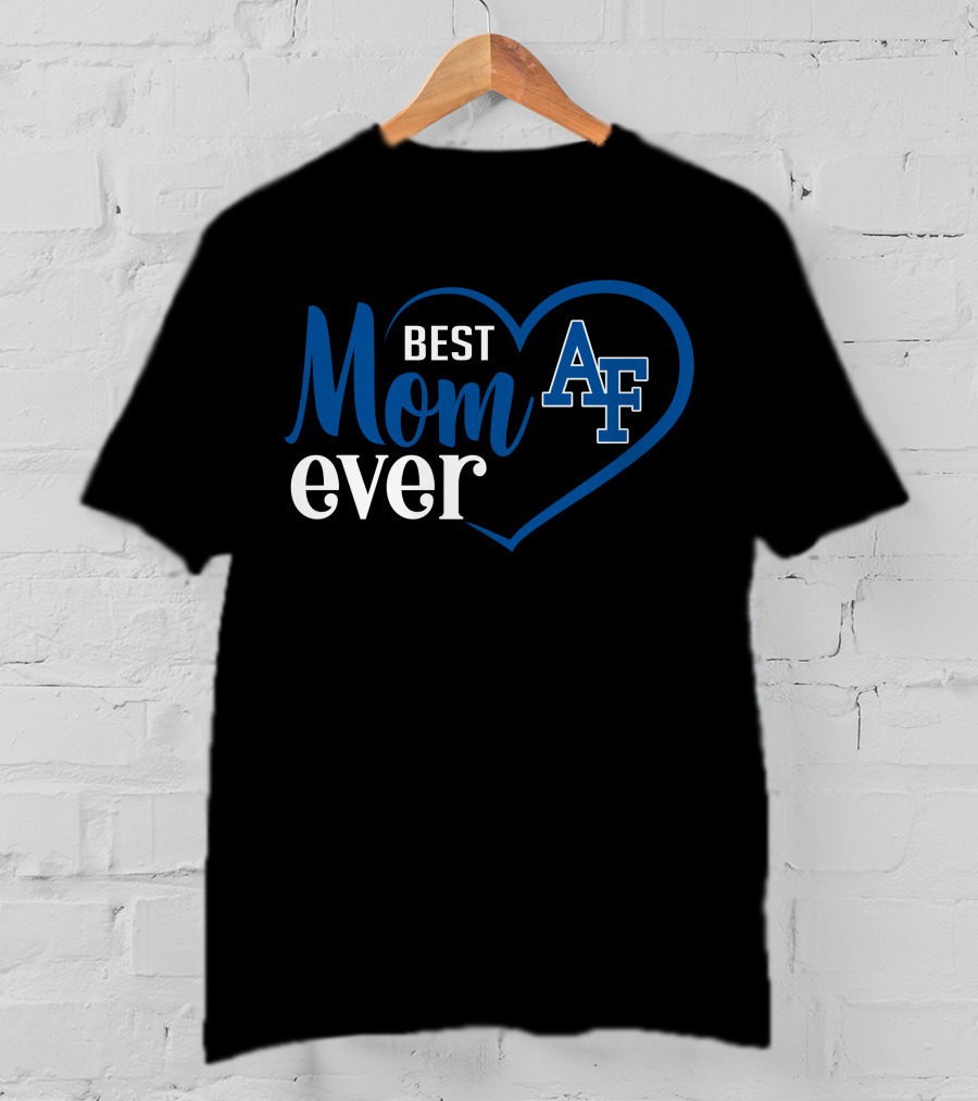 Best Mom Ever Af Air Force Falcons T-Shirt