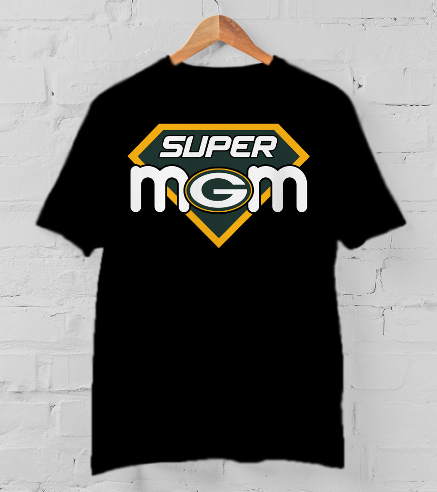 Super Mom Green Bay Packers T-Shirt