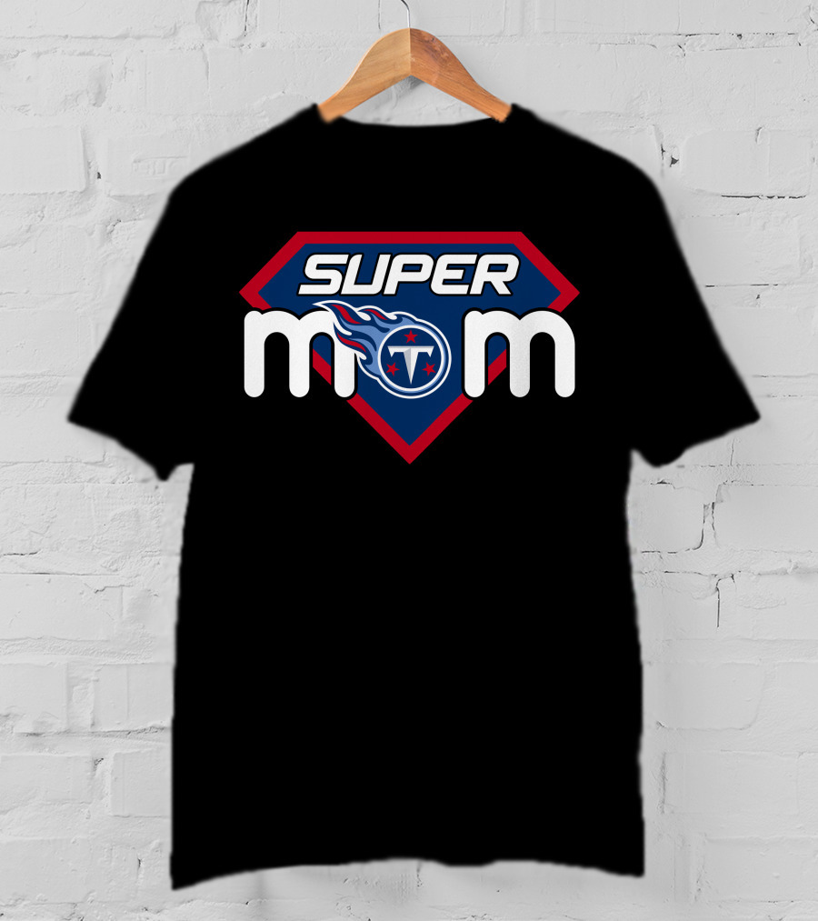Tennessee Titans Super Mom Hero T-Shirt