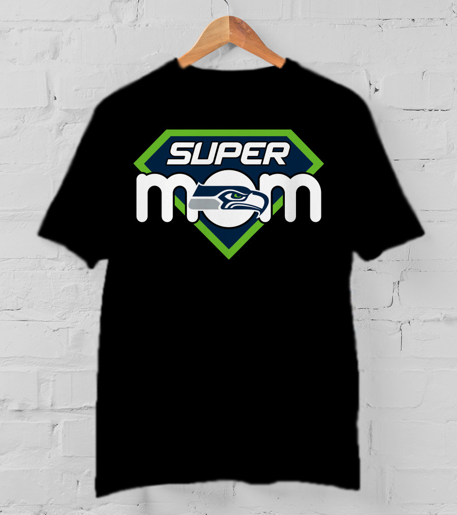 Super Mom Seattle Seahawks T-Shirt