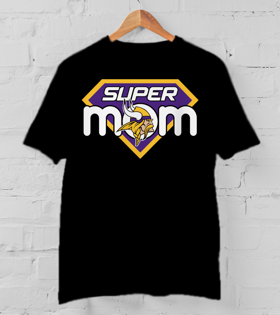 Super Mom Minnesota Vikings T-Shirt