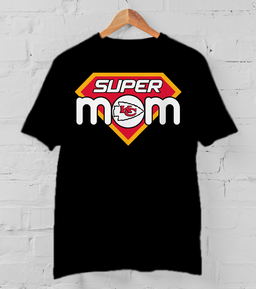 Super Mom Kansas City Chiefs T-Shirt