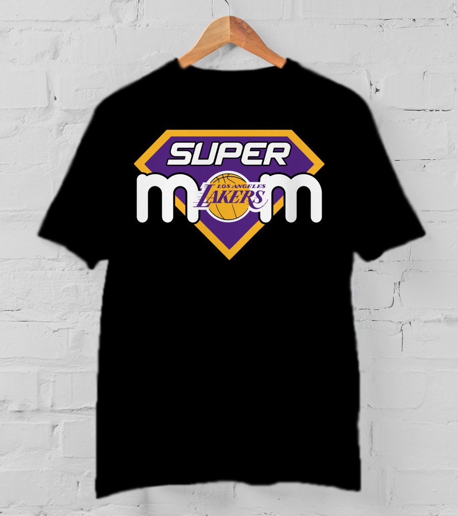 Super Mom Los Angeles Lakers 75 T-Shirt