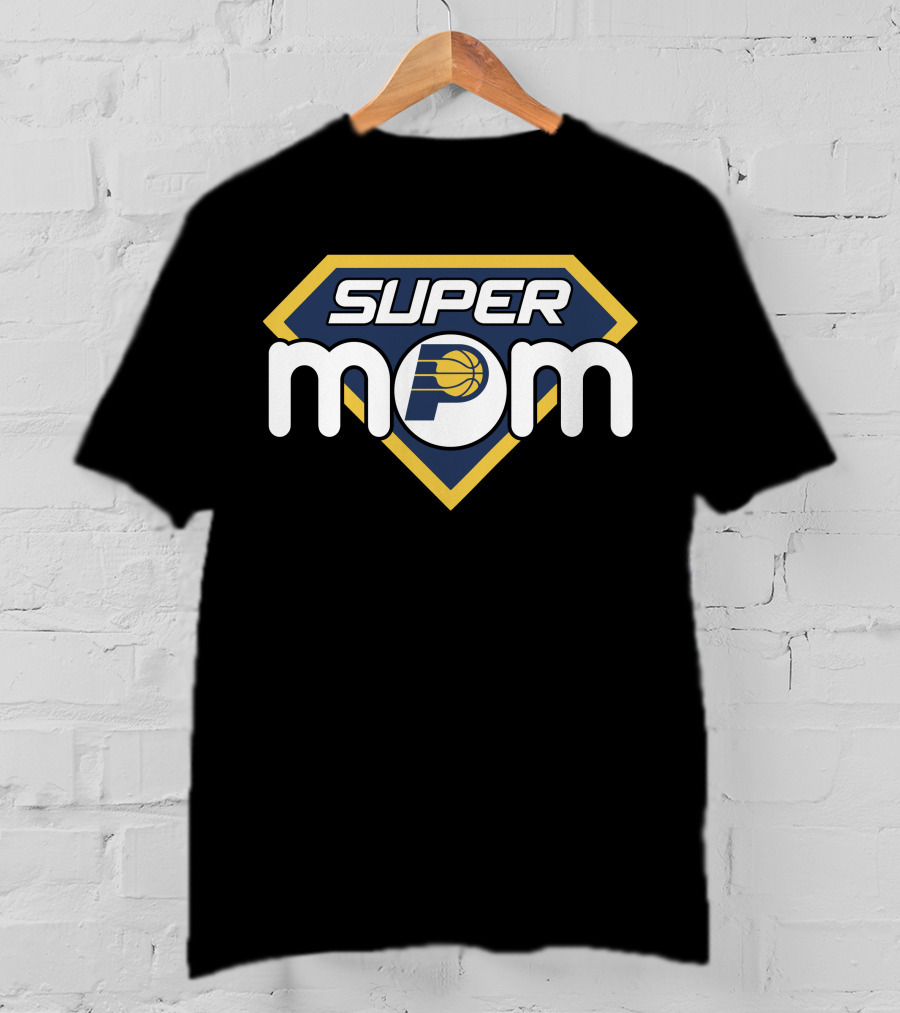 Indiana Pacers Super Mom T-Shirt