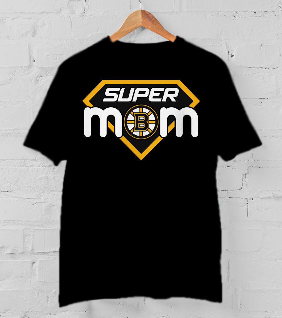 Super Mom Boston Bruins Logo '94 Edition T-Shirt