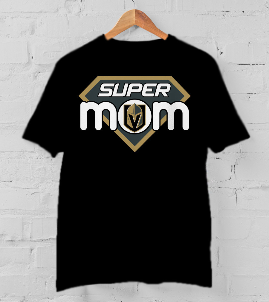 Vegas Golden Knights Super Mom T-Shirt
