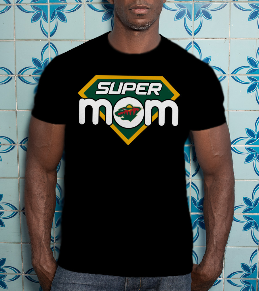 Super Mom Minnesota Wild Logo 109 T-Shirt