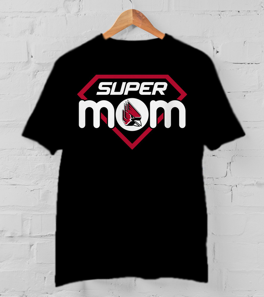 Ball State Cardinals Super Mom T-Shirt