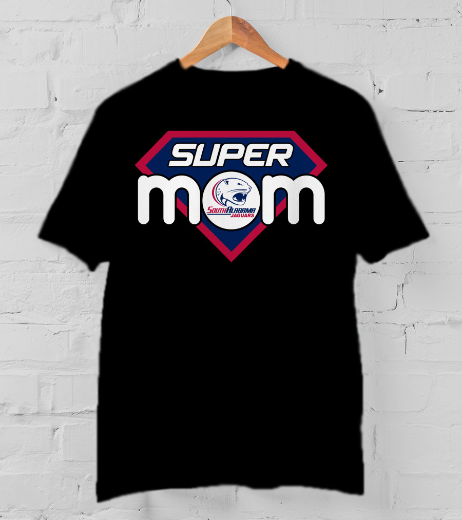 Super South Alabama Jaguars Mom T-Shirt
