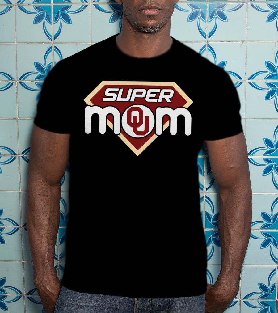 Super Mom Oklahoma Sooners Iconic Ou T-Shirt