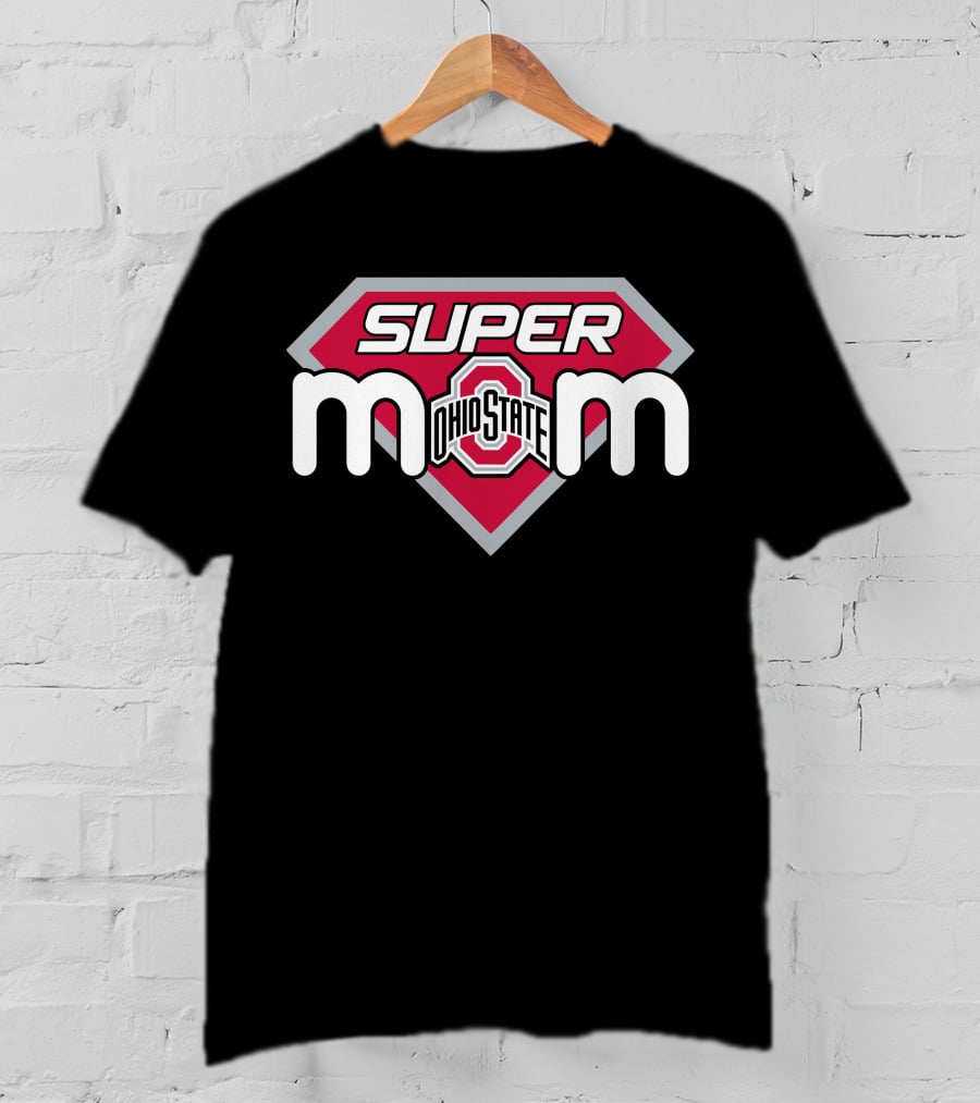 Ohio State Buckeyes Super Mom T-Shirt