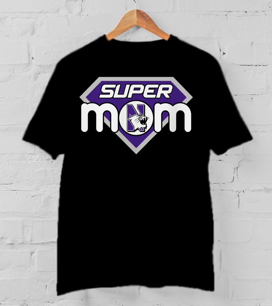 Super Mom Northwestern Wildcats T-Shirt