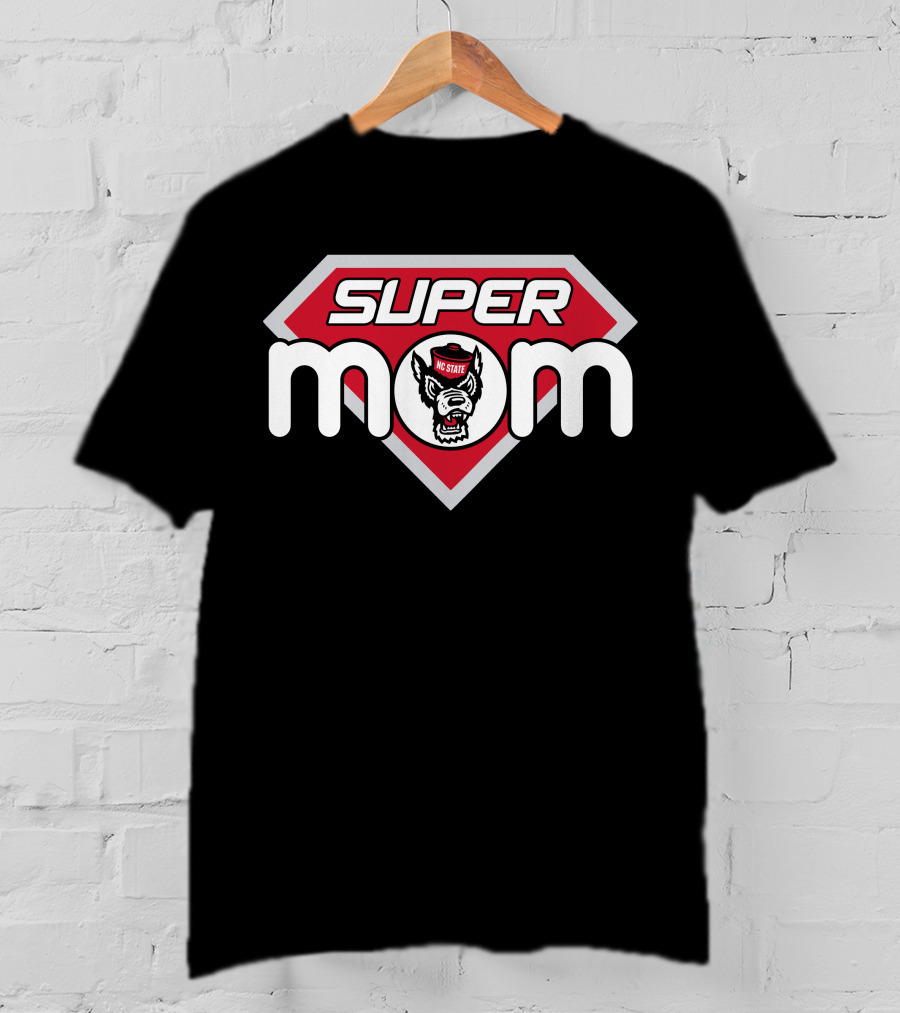 Nc State Wolfpack Super Mom T-Shirt