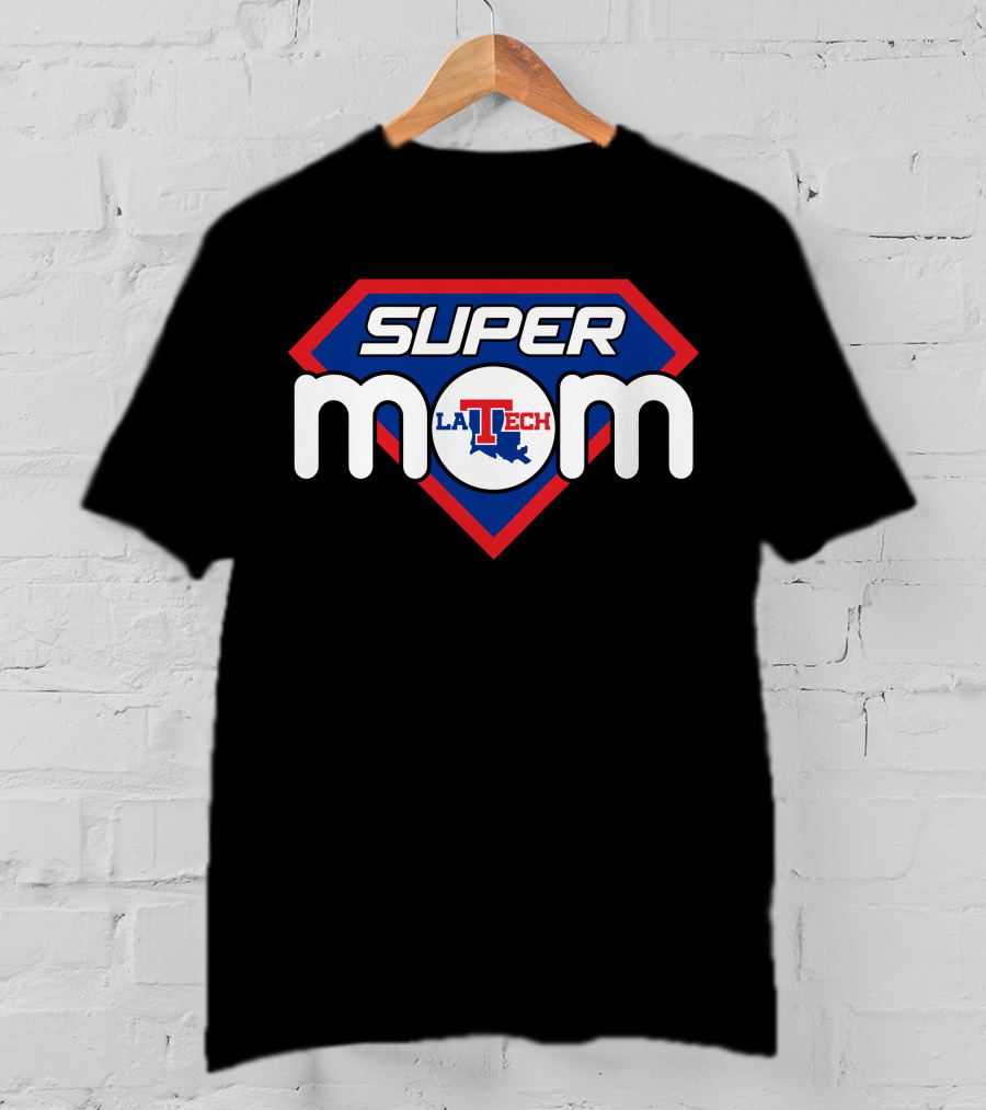 Louisiana Tech Bulldogs Super Mom La Tech T-Shirt