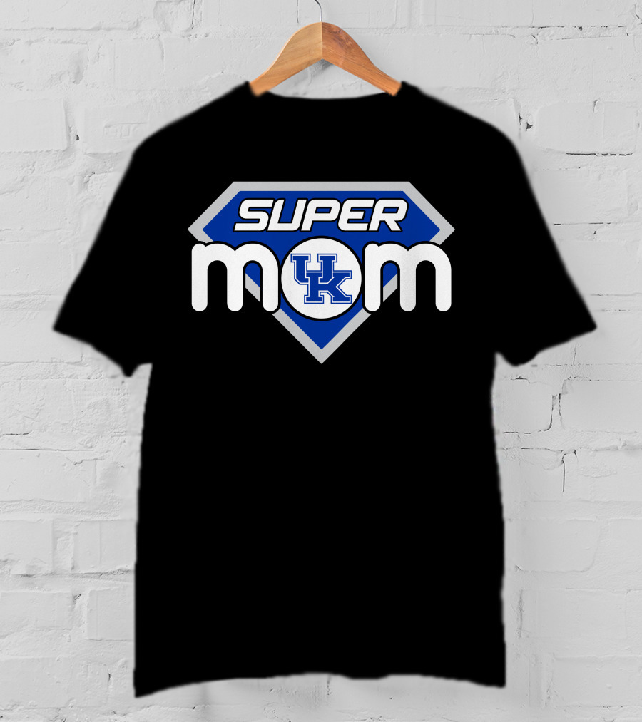 Kentucky Wildcats Super Mom Logo Uk Wildcats T-Shirt