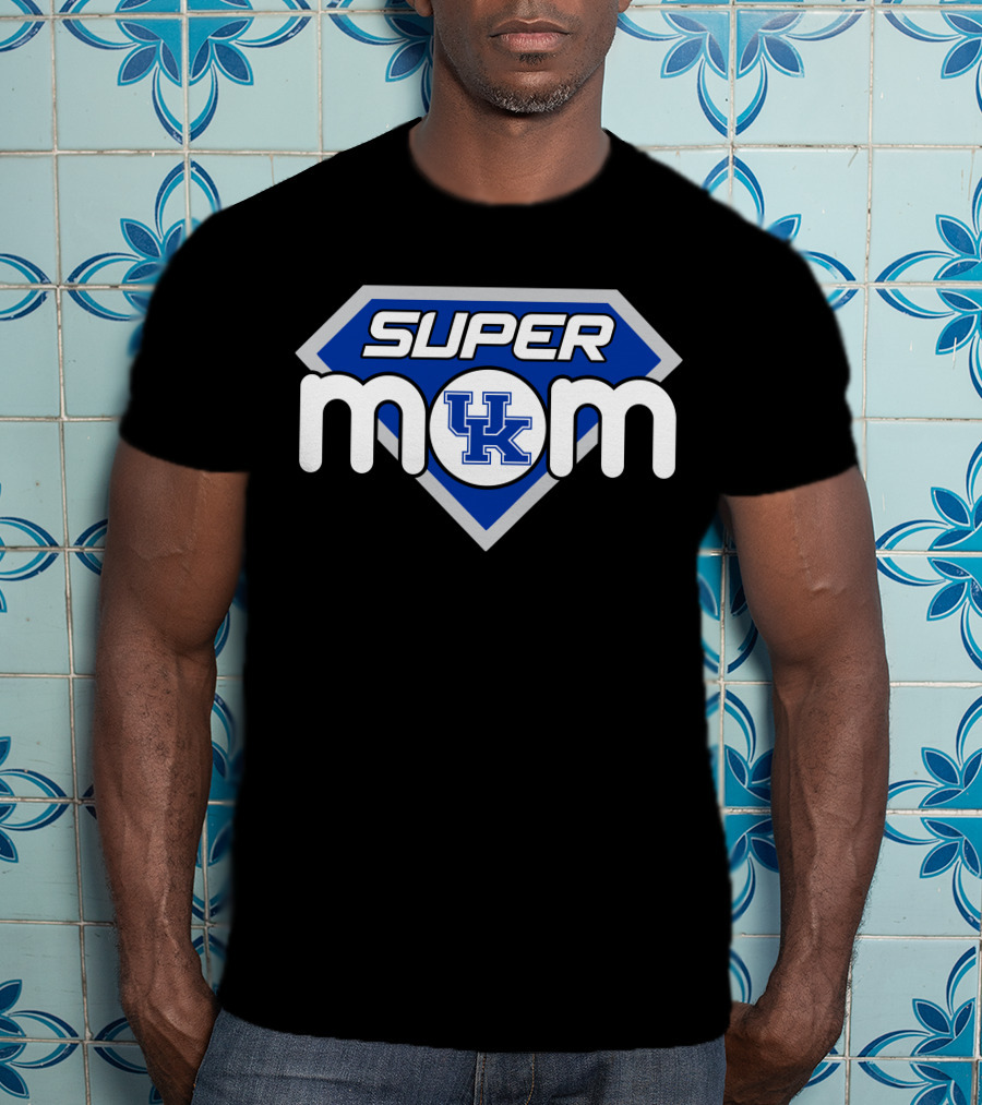 Kentucky Wildcats Super Mom Logo Uk Wildcats T-Shirt