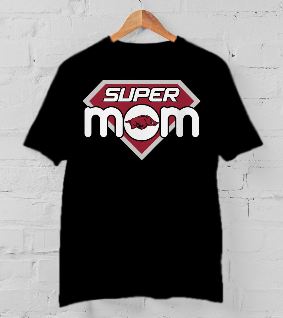 Super Mom Arkansas Razorbacks 193 T-Shirt