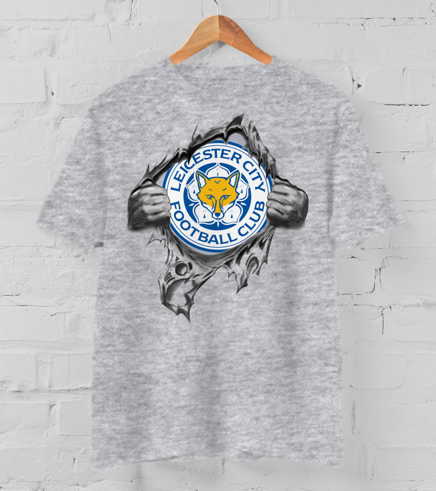 Leicester City Football Club Super Fan 285 Fox Crest T-Shirt