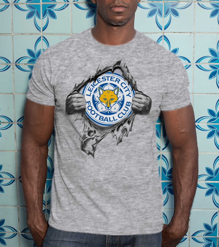 Leicester City Football Club Super Fan 285 Fox Crest T-Shirt