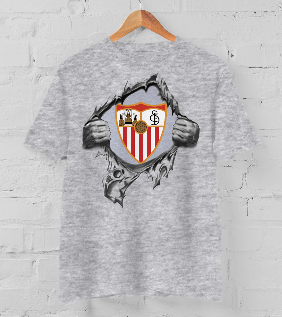 Sevilla Fc 299 Super Fan Shield Burst T-Shirt