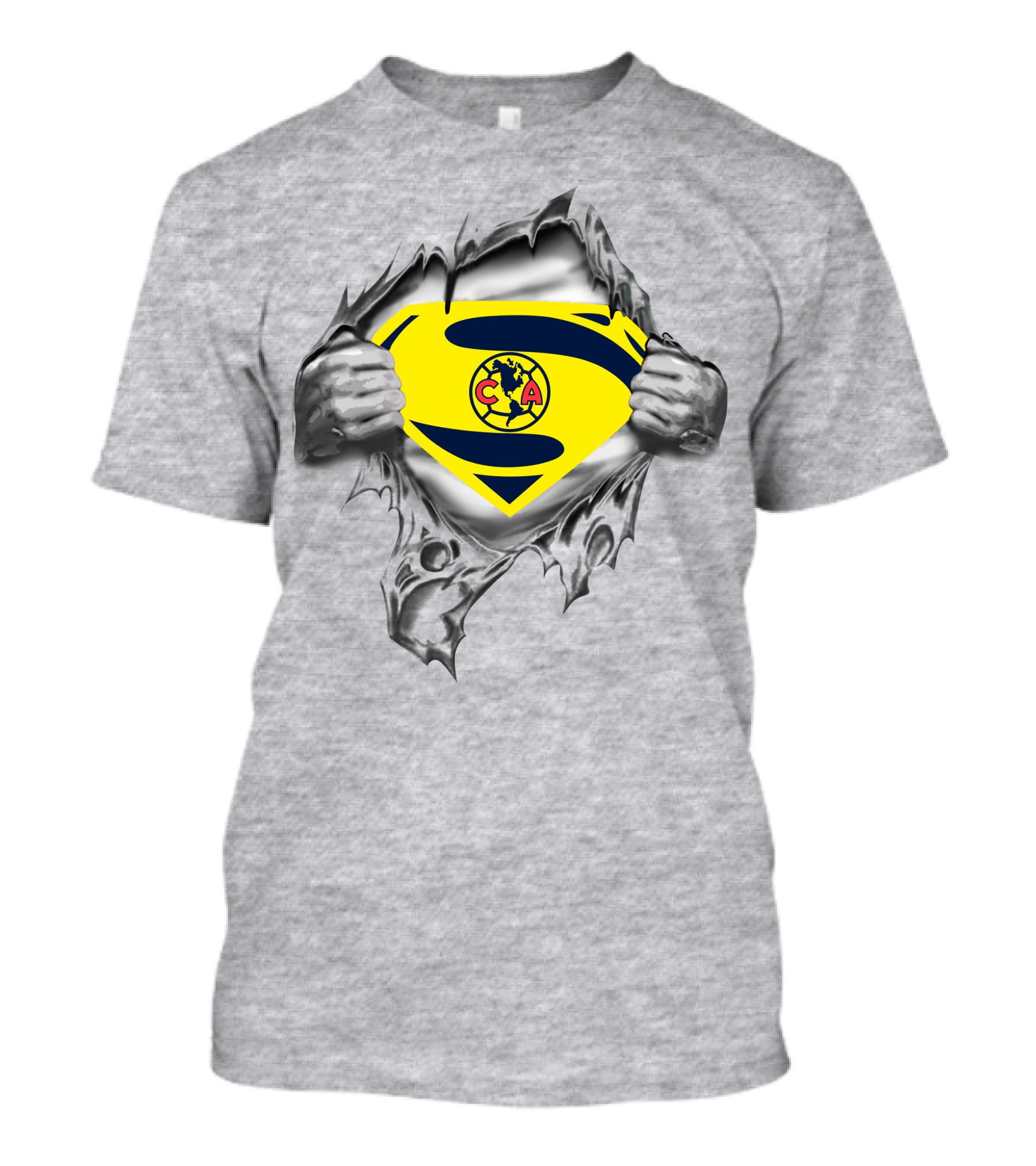 Club América Superman Logo Emblem Outfit T-Shirt