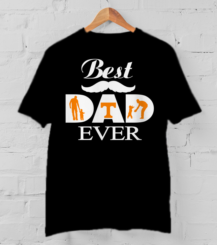 Best Dad Ever Tennessee Volunteers T-Shirt