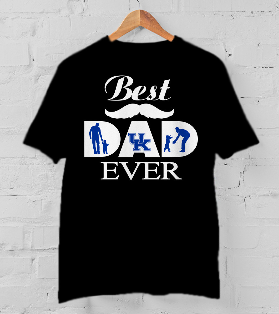 Best Dad Ever Uk Wildcats Father's Day T-Shirt